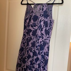Semi-Formal floral lace dress: size S, brand: Francesca’s